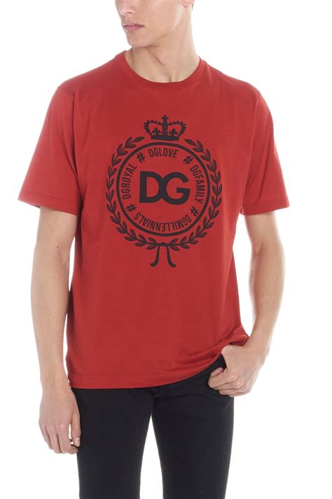 dolce gabbana red shirt